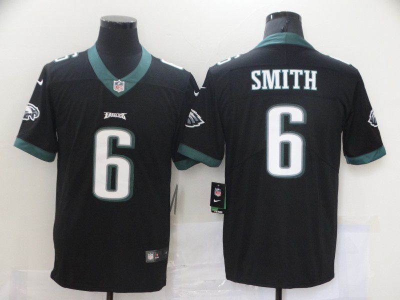 Men Philadelphia Eagles #6 Smith Black Nike Vapor Untouchable Limited 2021 NFL Jersey->los angeles angels->MLB Jersey